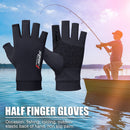 Summer Half Finger Bicycle Gloves Ice Silk Breathable Sports Cycling Mittens