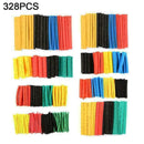 328PCS 2:1 Polyolefin Heat Shrink Tubing Tube Sleeve Y2D6 I6T1 H5N6 Wire Q9E2