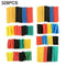 328PCS 2:1 Polyolefin Heat Shrink Tubing Tube Sleeve Y2D6 I6T1 H5N6 Wire Q9E2