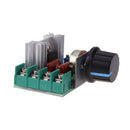 2000W AC110-250V Light Dimmer Multifunctional AC Dimmer Adjustable Motor Rotation