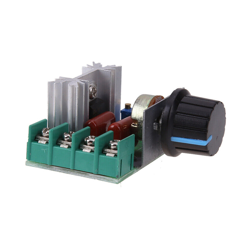 2000W AC110-250V Light Dimmer Multifunctional AC Dimmer Adjustable Motor Rotation