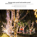 LED Fairy String Light IP65 Outdoor Solar Lamp Garden Decor (22m Warm) Newly