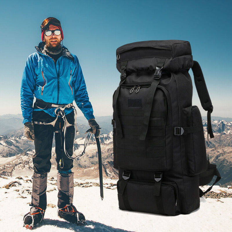 #A Sports Backpack Outdoor Training Hiking Camping Trekking Waterproof Bag Suppl