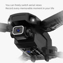 2.4GHz FPV 4K Dual Camera Foldable 4CH RC Drone with 2 Battery (04) Newly