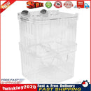 Acrylic Fish Tank Breeding Box Aquarium Double Guppies Hatching Incubator  Newly