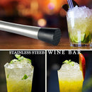 Steel Wine Mixing Stick Muddler Cocktail Stirrer Shaker Ice Crusher Barware