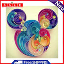 5D DIY Part Drill Special Shape Mouse Rhinestone Diamond Drawing for Bedroom