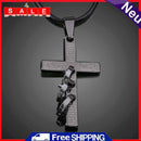Classic Cross Rings Pendant Necklace Boys-Girls Jewelry Unisex