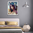 5D Diamond Painting Kit Queen Full Round Drill Rhinestone DIY Wall Art Gift