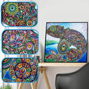 5D DIY Special Shaped Diamond Painting Cross Stitch Kit (D1021 Animal) Newly