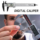LCD Electronic Digital Vernier Caliper Micrometer Measuring Tools (White)