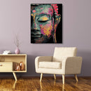 Painting By Numbers Kit DIY Buddha Hand Painted Canvas Oil Art Picture Gift