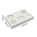Cake Decorating Turn Sugar 5 Cavity European Gem Silicone Mold Chocolate Mould