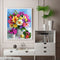 5D DIY Diamond Painting Kits Table Flowers Full Round Drill Wall Decor Art Cr