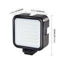 Streaming Photography Lamp LED Video Light Selfie Fill Light Camera Camcorder