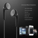 Universal Music Headphones 3.5mm Wired Headphones Headphones w/Mic for Ha