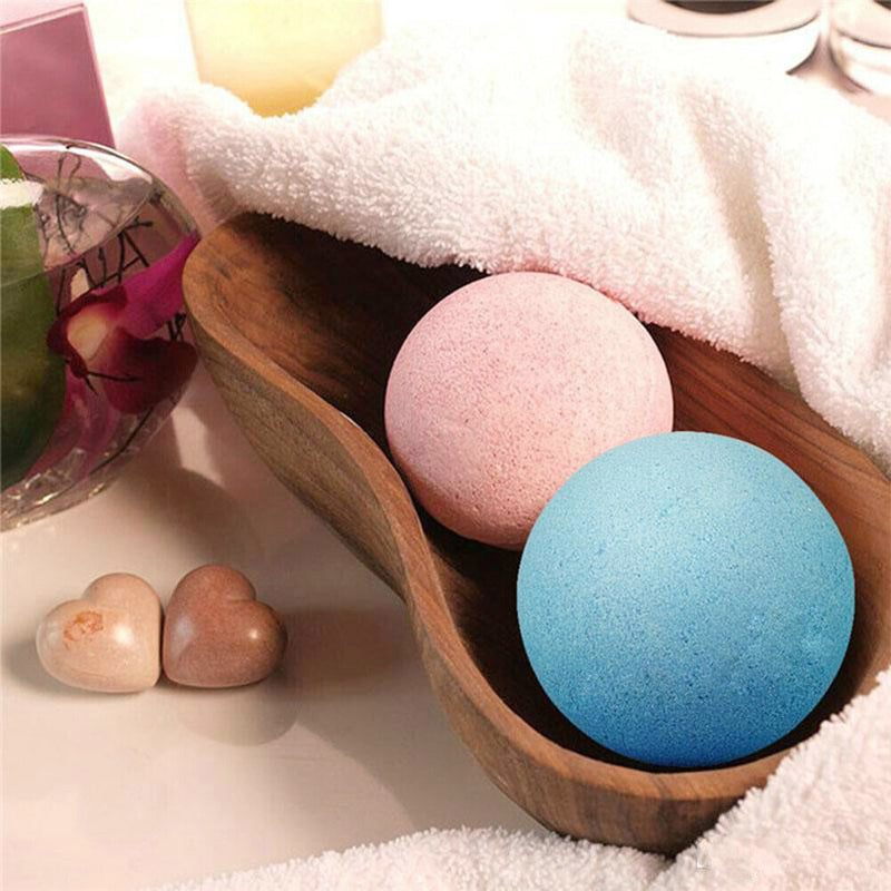Essential Oil Bath Bath Salt Ball Holiday Spa Stress Relief Bubble Ball Gift