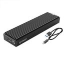 M.2 NGFF to USB3.1 SSD Enclosure Adapter Type-C SSD Hot External Box Sale N8B0