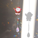 Crystal Diamond Angel Tears Catching Light Hanging Wind Chimes Decor (G)