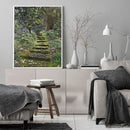 Forest Path Drawing Frameless DIY Oil Paint by Numbers Canvas Home Decor Newly