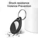High Density PC Case Cover with Carabiner Compatible with AirTag (Black) Newly