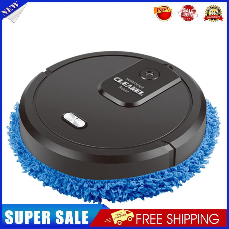 House Charging Vacuum Cleaner Rotary Mopping Machine Sweeping Robot (Black)