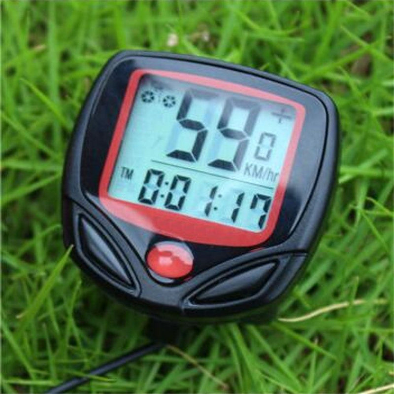 Display Riding Speedometer Bicycle Odometer Bike Computer Cycling Stopwatch