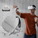 Glasses Headset Travel Storage Bag for Quest 2 Felt Mini Travel Carrying Case