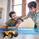 WLtoys 322221 1/32 RC Racing Car 2.4GHz Off-Road Truck with Lights (Yellow)