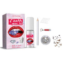 DIY Dental Drill Set Box with Curing Light Glue Crystal Jewelry Tooth Gem Sturdy