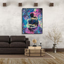 Painting By Numbers DIY Hugging Hand Painted Canvas Oil Art Picture Craft Kit