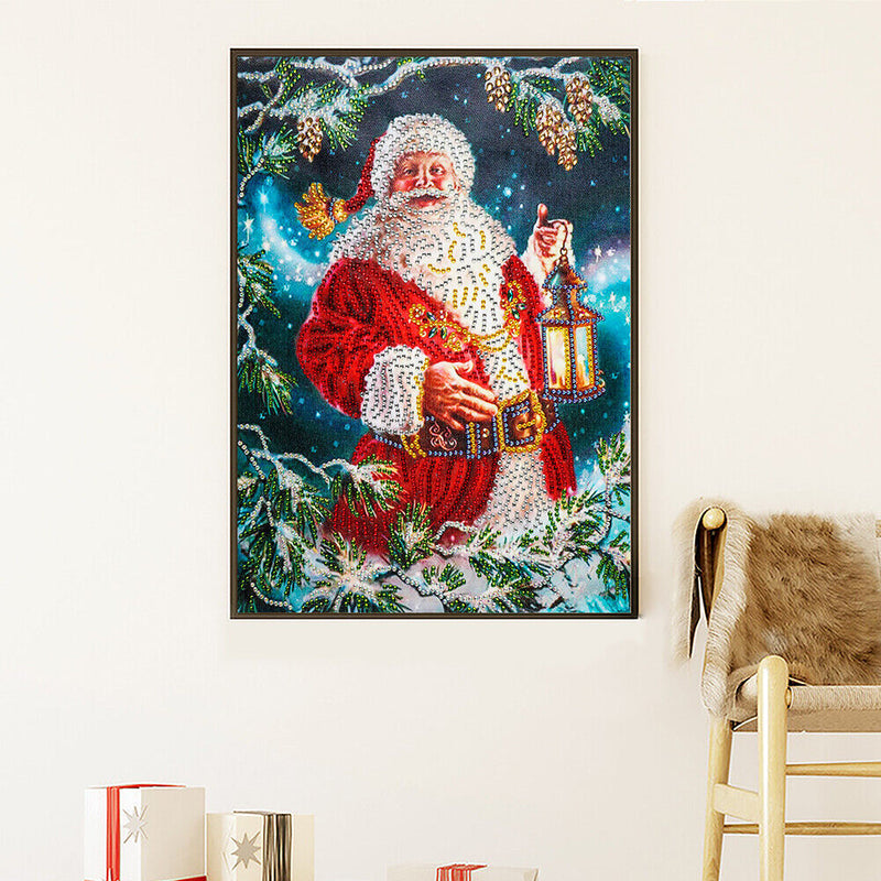 Diamond Painting Santa Claus Part Special Shape Drill Handicrafts (D1122) Newly