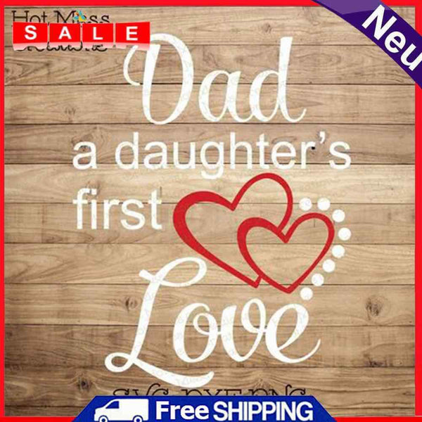 5D DIY Full Drill Diamond Painting Letter Cross Stitch Mosaic Kit Bedroom Decor