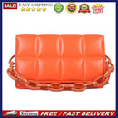 Women PU Leather Crossbody Bag Female Solid Color Small Designer Clutch Bag