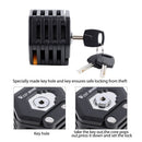 Anti-Theft With 3 Keys Foldable Locks Folding Bicycle Lock Bike Locking Chain