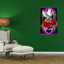 5D DIY Diamond Painting Rose Dove Full Round Drill Mosaic Art Home Decorati