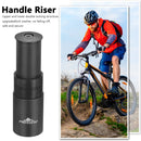 MOTSUV 28.6mm MTB Bicycle Fork Stem Extension Handlebar Stem Riser (Black) Newly