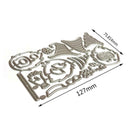 Halloween Gnome Witch Metal Cutting Dies Stencil DIY Scrapbook Paper Mold S1X0