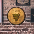 Wine Round Retro Metal Plate Tin Sign Plaque Poster for Bar Club Cafe Decor