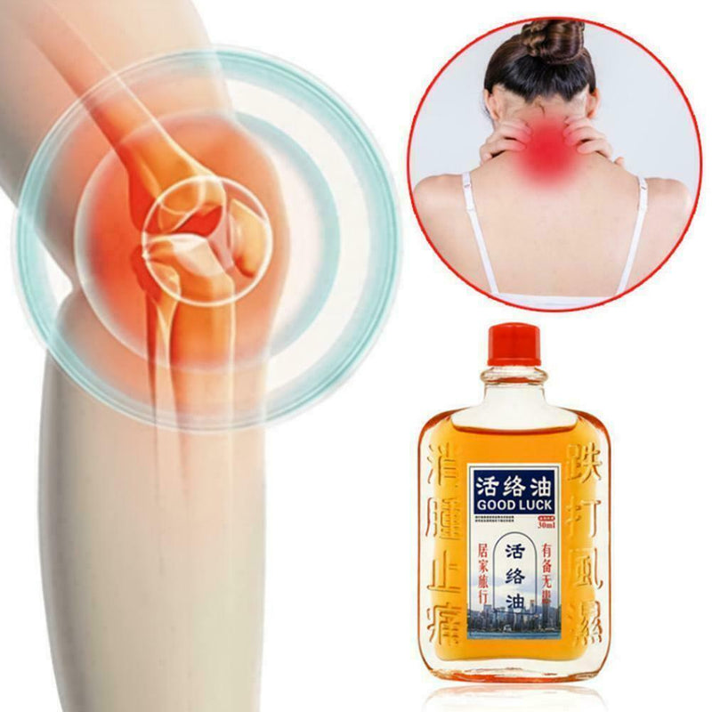 Massage Oil Safflower Shujin Active Traumatic Injury Ankle Hurt Hips Hand J1N4