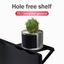Foldable Adjustable Screen Top Shelf Computer Monitor Riser Stand (Black) Newly
