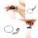 EDC Mini Stainless Steel Bottle Opener Keychain Camping Equipment Device Newly