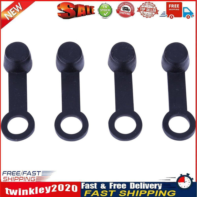8mm 4pcs Motorcycle Car Brake Wire Screw Rubber Dust Cover Newly