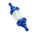 8mm CNC Aluminum Gas Fuel Oil Filter for ATV Dirt Pit Bike Motocross(Blue) Newly