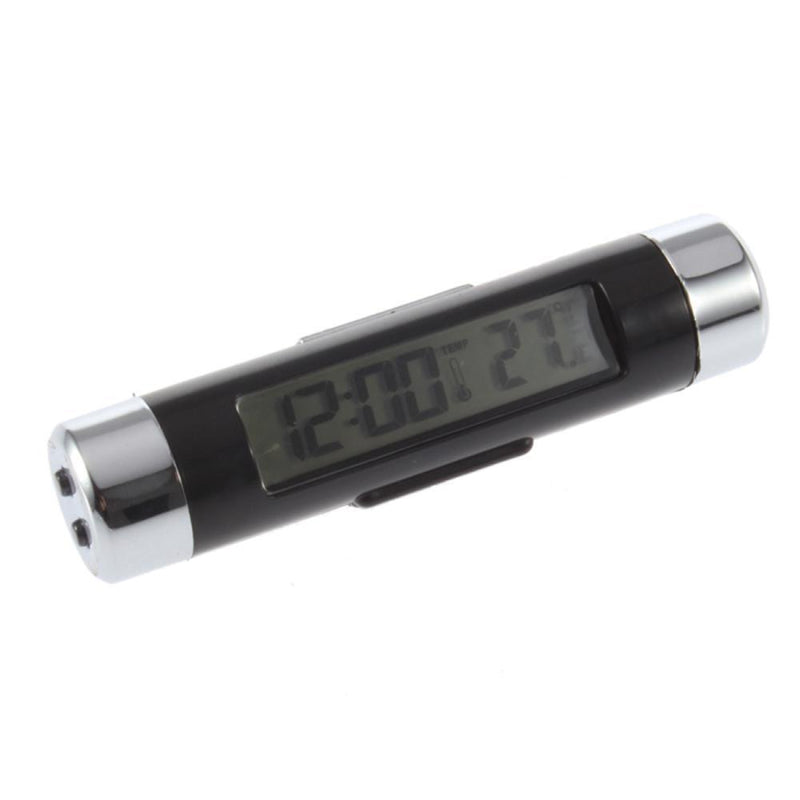 Car LCD Digital backlight Automotive Thermometer Clock Calendar