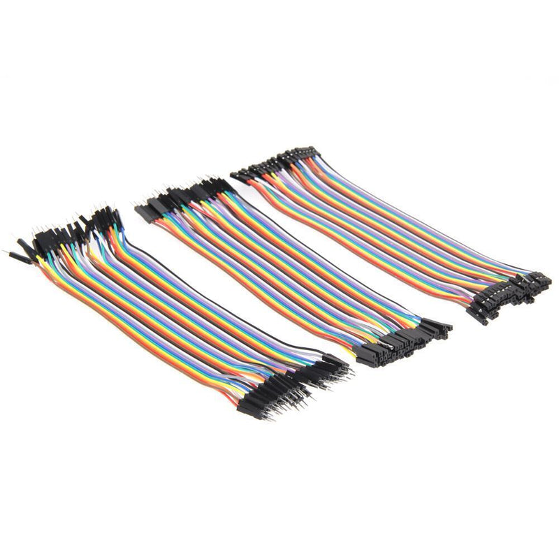 120pcs 20cm 2.54mm 1pin Jumper Wire DuPont Cable for Arduino