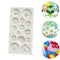 DIY Buttons Silicone Mold Cake Fondant Decor Jelly Chocolate Tool Baking B9H6