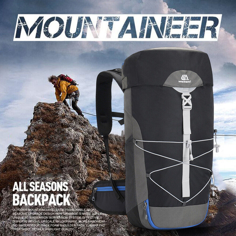 #A Nylon 40L Outdoor Sports Camping Backpack Mountaineering Climbing Cycling Bag