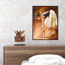 Ballet Girl Drawing Frameless DIY Oil Paint by Numbers Canvas Home Decor Newly