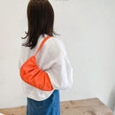 Small Shoulder Bags for Women Solid Color Pleated Cloud Underarm Handbag Totes